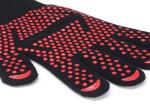 Non Slip Heat Resistant Silicone Bbq Gloves 30 - 36 Cm Custom Pattern