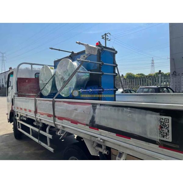 Plastic Pipe Coiling Winder Coiler With Automatic Strapping For PE Pipes