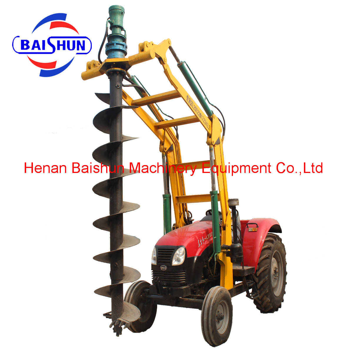 110HP Tractor Pole Erecting With Electric Vibratory Vibro Hammer in Stock