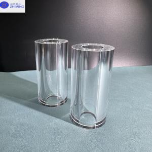 China Polished Transparent Sapphire Tube KY Method Customized Size High Hardness High Wear Resistance wholesale