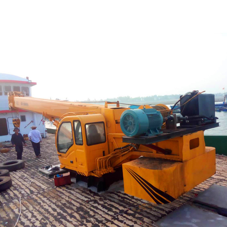 High Quality Factory Direct Marine straight Boom Crane 25 ton Hydraulic Ship Crane