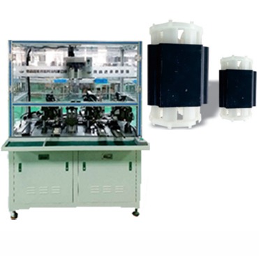 4KW Cooling Fan Motor Stator Copper Wire Drawing Machine with 4S/pcs Assembly Speed
