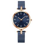 3ATM Waterproof Genuine Diamond Quartz Watch Vacuum Electroplating Skinfriendly