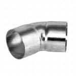 Red Copper Refrigeration Pipe Fittings 45 Degree Elbow For Cooling Plumbing