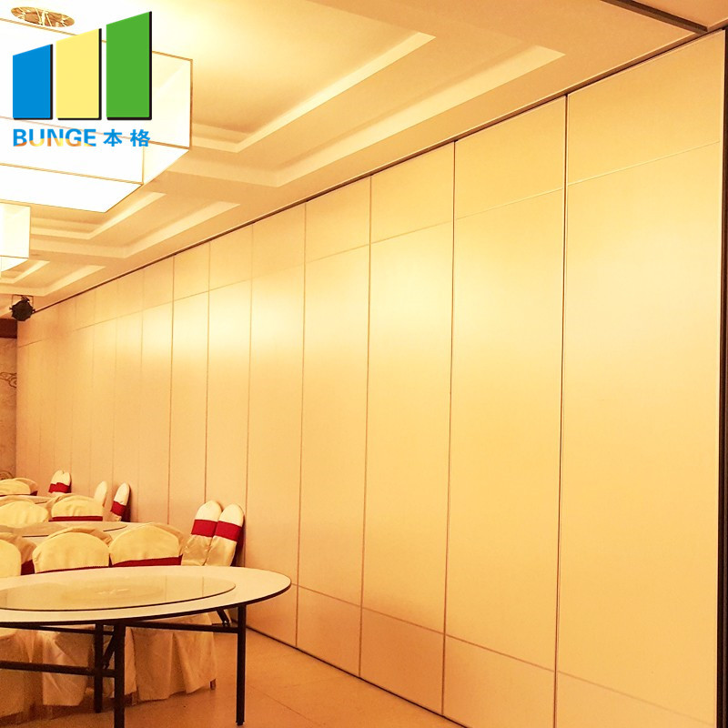 65mm Thickness Acoustic Room Dividers Painting Movable Restaurant Partition Wall For Conference Center
