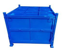 China Manufacturer Steel Powder Coated Collapsible Storage Box Pallet wholesale