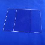UV High Light Transmission Corrosion Resistant Square Quartz Glass Sheet