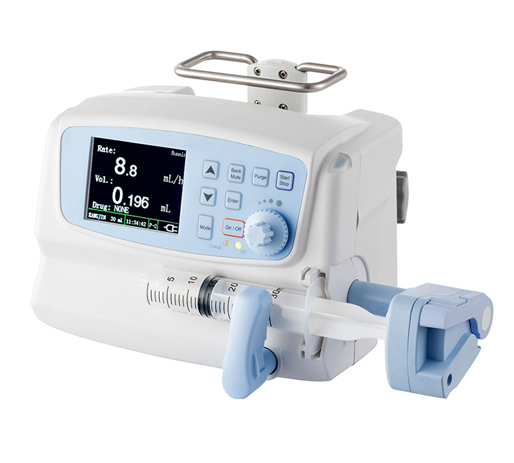 ICU Portable Safe Electric Hospital Medical Infusion Syringe Pump