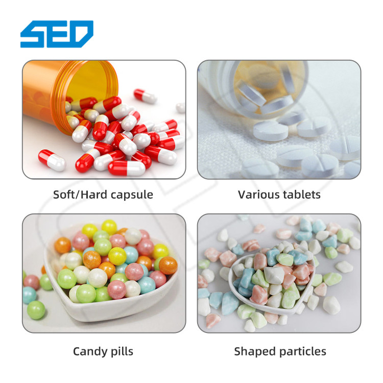 Electronic Soft Gelatin Capsule Counting Machine With Siemens Touch Screen