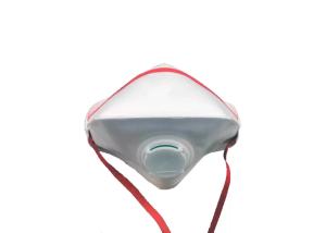 China Construction Industry Foldable Dust Mask , Ffp3v Standard Valved Respirator Mask wholesale