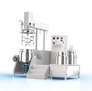 China Lotion Vacuum Emulsifying Machine Cosmetic Petroleum Body Cream Vacuum Emulsifier Mixer wholesale