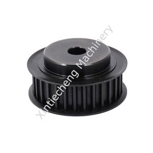 China 20 Tooth Double Flange Aluminum Timing Belt Pulley Power Transmission Components wholesale