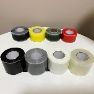 China Non Adhesive Self Fusing Pipe Repair Tape , Silicone Insulation Tape 20KV~100KV wholesale
