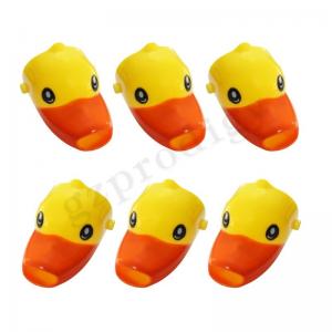 China Cute Duck Shape Plastic Kids Facuet Extender Bathroom Kithcen Use on sale