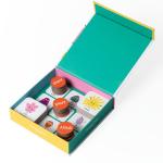 Magnetic Closure 1200g Cardboard Gift Packaging Boxes For Children's Educational