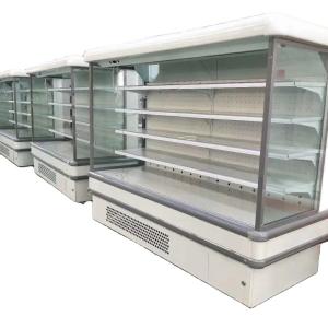 China Sliding Door Supermarket Open Chiller 2 To 8 Degree wholesale