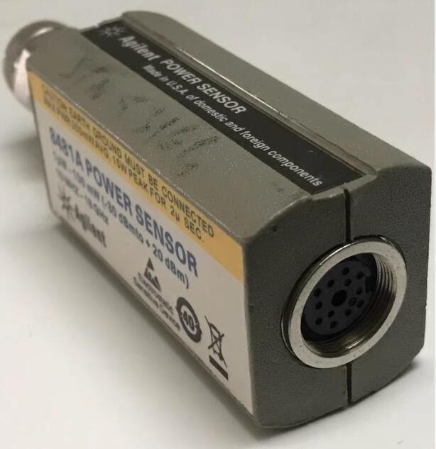 Used Agilent Instruments 8481A RF Power Sensor 10MHz To 18GHz