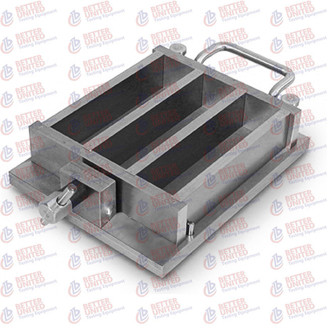 Three Gang Mould Steel Cement Testing Equipment