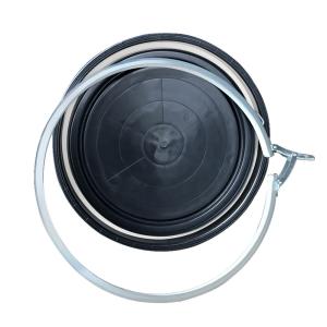 China 160L 160KG Plastic Chemical Containers HDPE Plastic Drum With Iron Hoop Ring wholesale