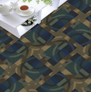 China Square Nylon Polyester Carpet / Tufted Cut Pile Carpet Wrinkle Resistance wholesale