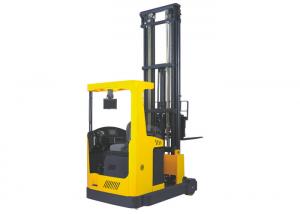 China Adjustable Seat 2 Ton Forklift , Narrow Aisle Forklift With Safety Travelling Speed wholesale