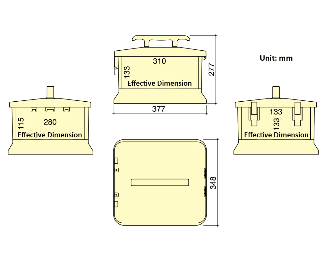 MZ24 Construction Temporary Power Distribution Center IP67 PC Boards