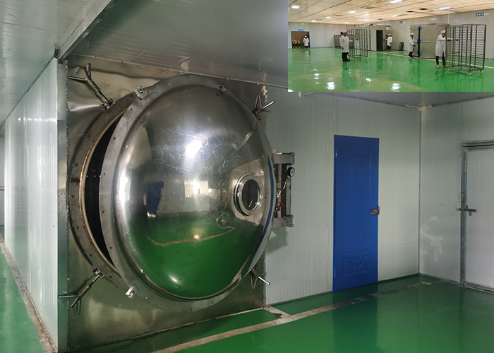 100KG Food Vacuum Freeze Dryer Industrial Freeze Drying Equipment