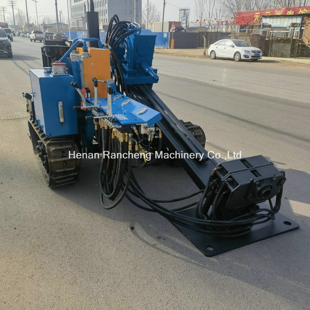2.2t Hydraulic HDD Drilling Rig 160KN Pull Force 62KW Diesel Engine