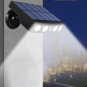 China 100lm/w Solar Wall Light 5V Outdoor LED Street Lamps Waterproof Built in PIR human body sensor wholesale