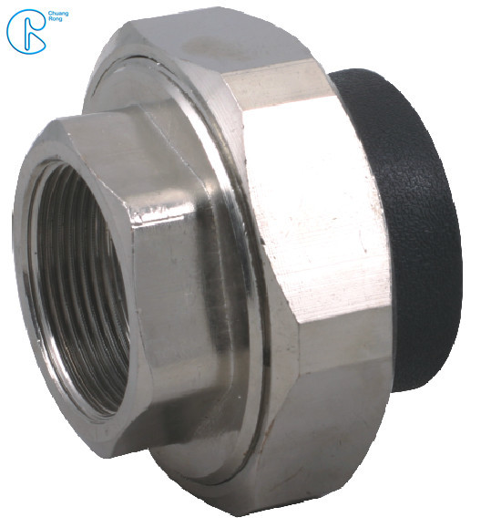 PE100 PN16 SDR11 HDPE Socket Fusion Fittings Female Thread Union For Municipal