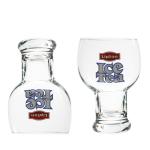 Factory wholesale lead free high quality crystal transparent 400ml glass drink