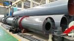 Powerful Industrial Sand Dryer Machine , Single Cylinder Roller Drum Dryer