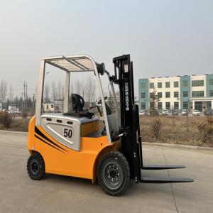 China Compact Electric Forklift Truck Manufacturer 5 Ton Color Customized wholesale