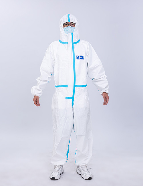 Non Woven Antivirus Medical Protective Suit Sizes S-6XL