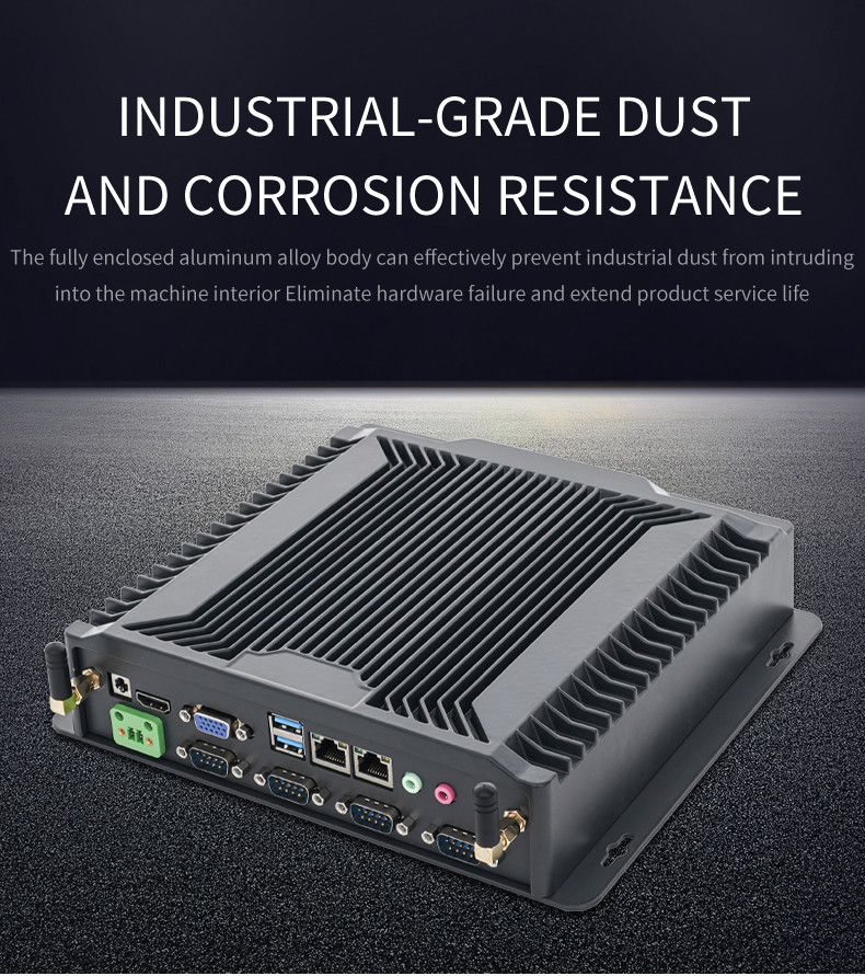 I3 I5 I7 J1900 J1800 Small Mini Dual Network Fanless Industrial PC