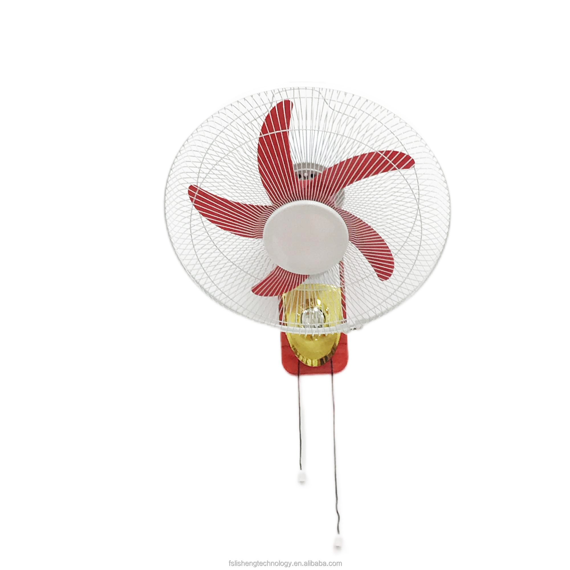 Air Cooling Wall Mounted Cooling Fan Rechargeable 16 Inch 12V