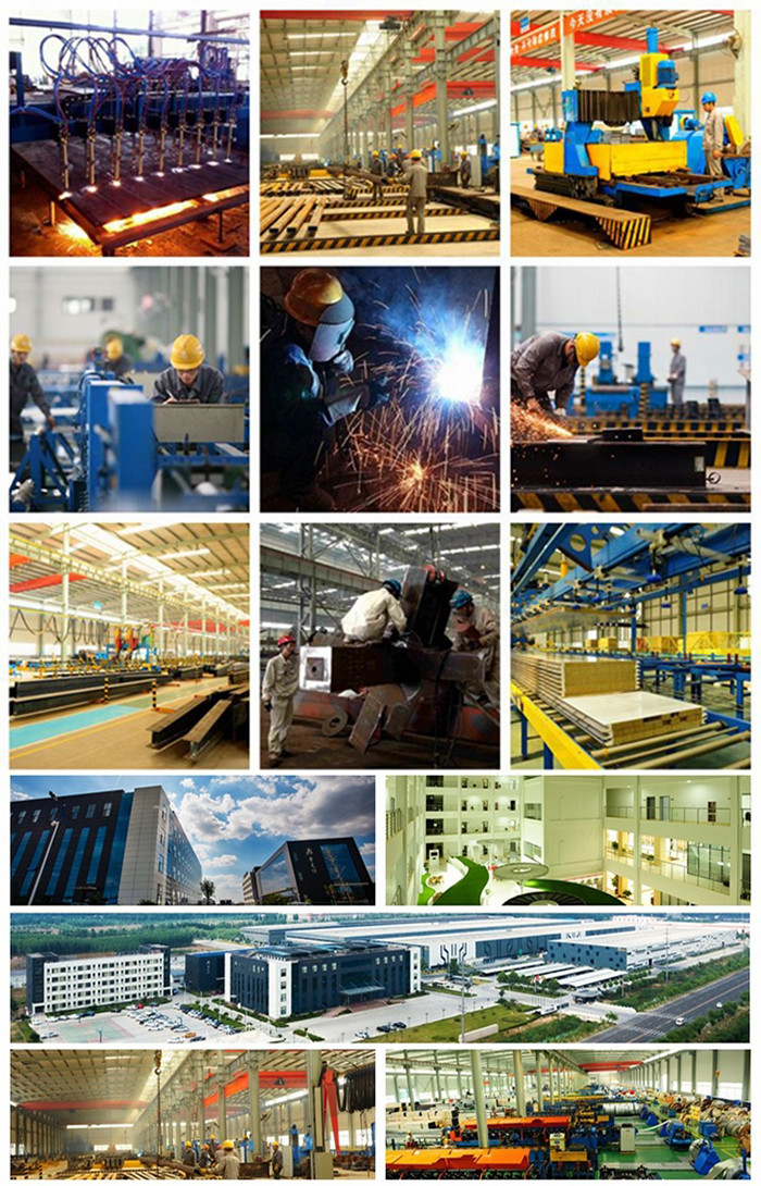 China Design Prefabricated Steel Structure Large Span Metal Frame Warehouse 1000 Sqm Painted Steel Structure Building