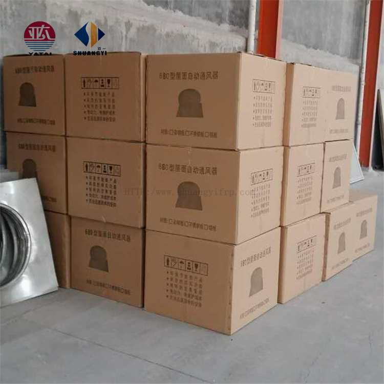 Exhaust Ventilation 600mm Centrifugal Fan for Warehouse Roof Vents without Power