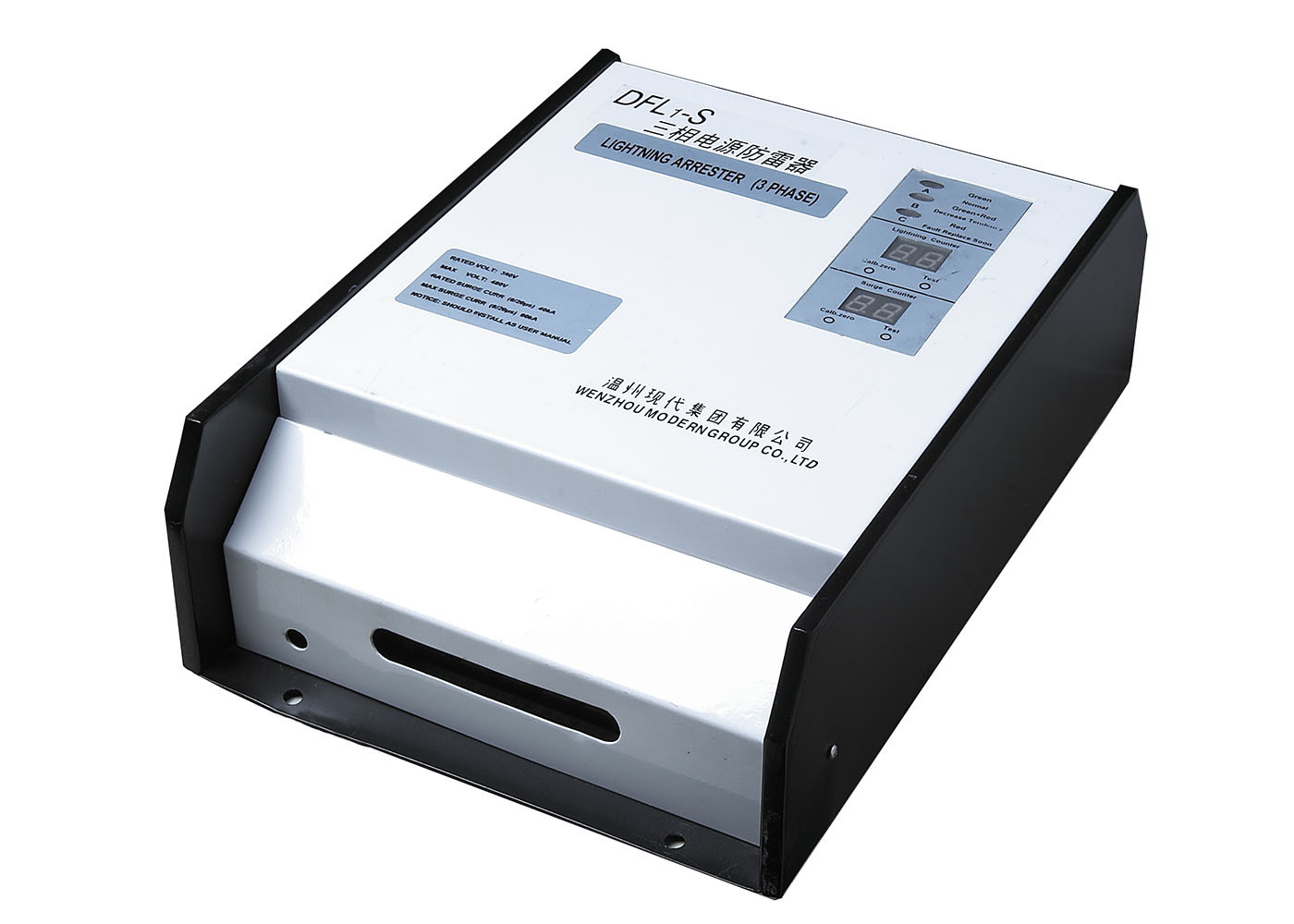 Industrial Single Phase Lightning Protector Box Surge Protector 220V 40KA