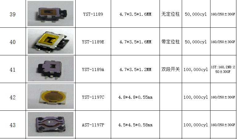 Smd Tact Switch