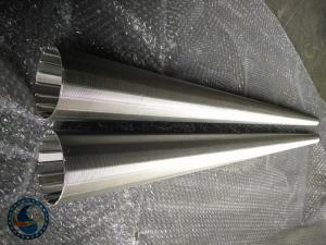 China Stainless Steel 316L Tapered Metal Tube High Strength With 512 / 1020mm Length wholesale
