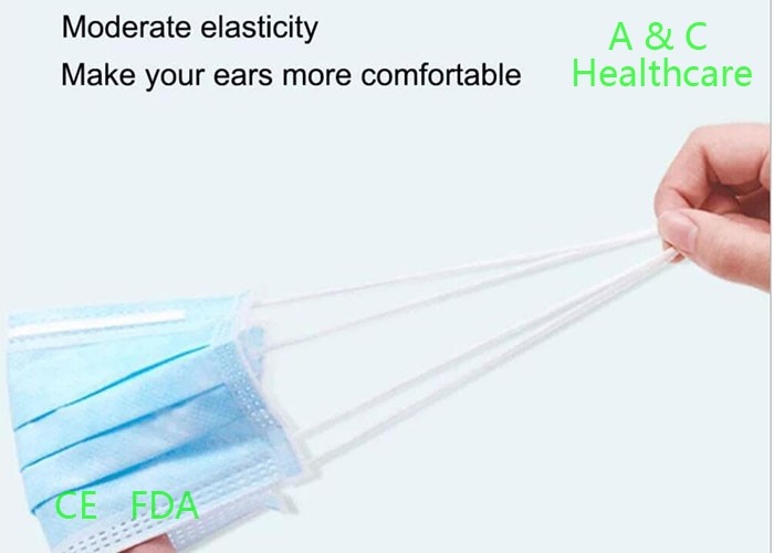 High BFE / PFE Medical Protective Face Mask Disposable Breathing Mask