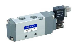 China 3 / 2 Way Air Operated Solenoid Valve , 5V110 ~ 5V210 12 Volt Solenoid Valve wholesale