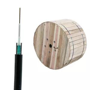 China GYXTW 4 Single Mode G652D Aerial Optical Fiber Cable manufacturer wholesale