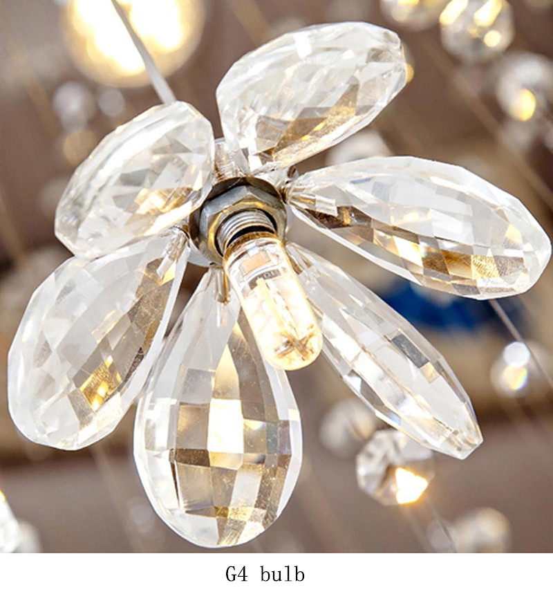 Modern Long Staircase Crystal Chandelier Lighting Indoor Lighting Hanging Luster(WH-NC-27)