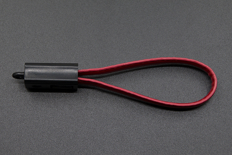 Android Length 13cm USB 2.0 Charging Cable PU Leather Keychain