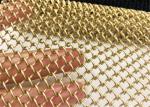 Flexible 0.8mm Dia Metal Coil Drapery For Ceiling