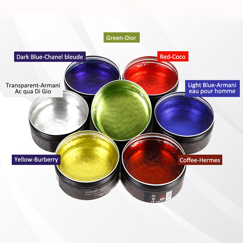 Adults Gel Wax Black Custom Labeling Strong Hold Low MOQ Bulk Private Label Edge Control