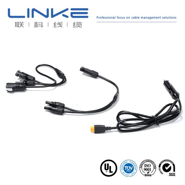 Customized 10AWG Energy Storage Battery High Voltage Connector Cable