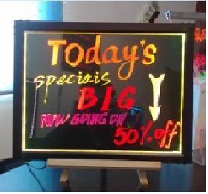 China 3.6w 240V high - grade aluminum ultra - thin Fluorescent Led Writing Board wholesale